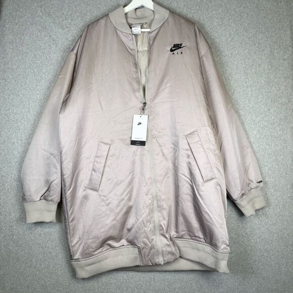 Nike Jackets & Blazers - Nike Air Therma-Fit Women’s Bomber Jacket Size XL extra Large Gray DD4640-033 NW